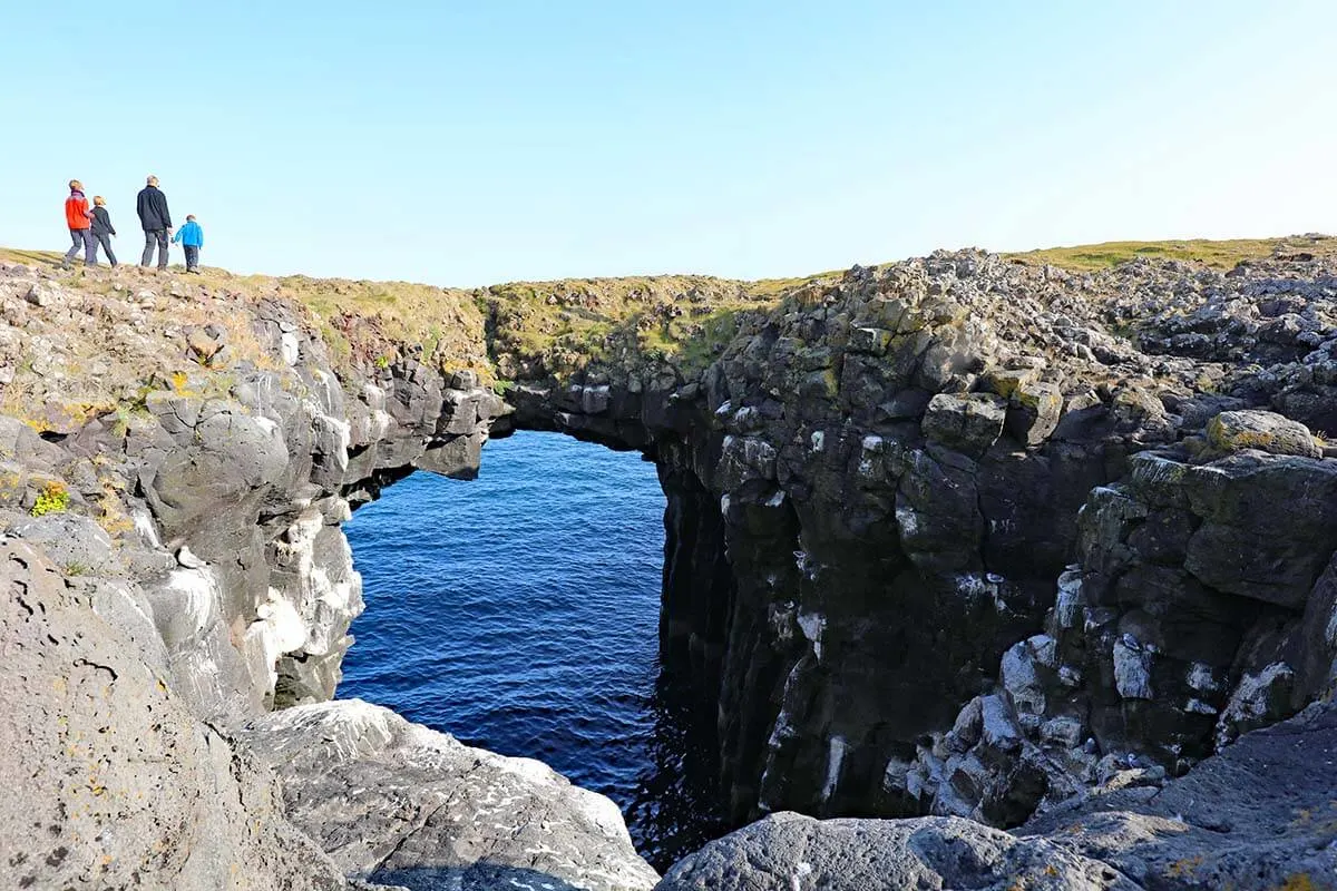 Arnarstapi coastal walk in Iceland