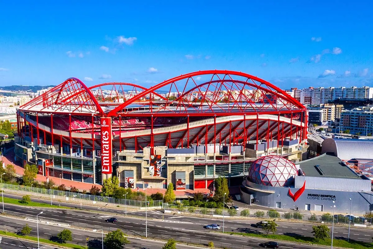 Benfica Stadium in Lisbon