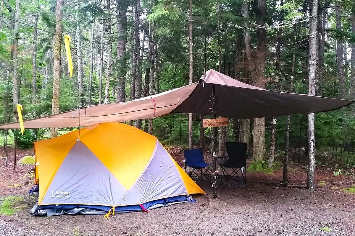 Blackwoods Campground in Acadia National Park