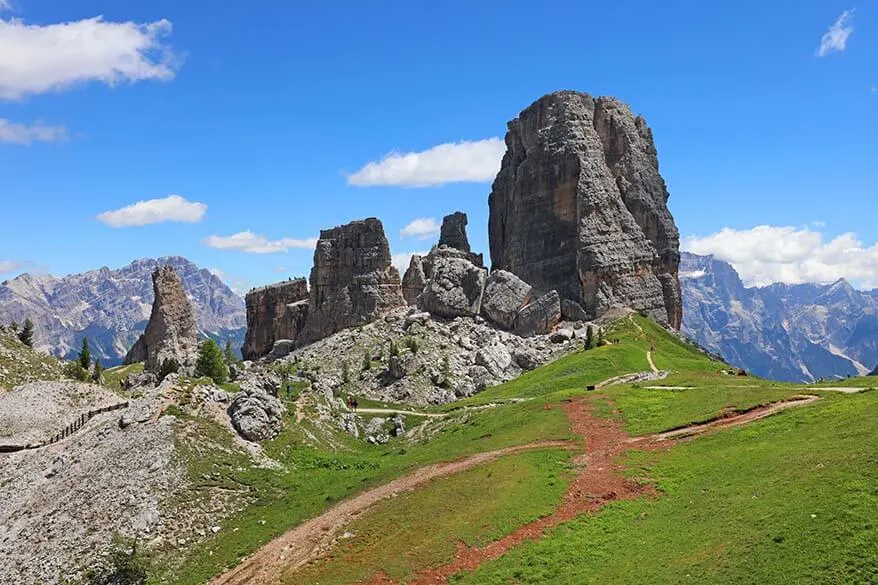 Dolomites hiking - Cinque Torri