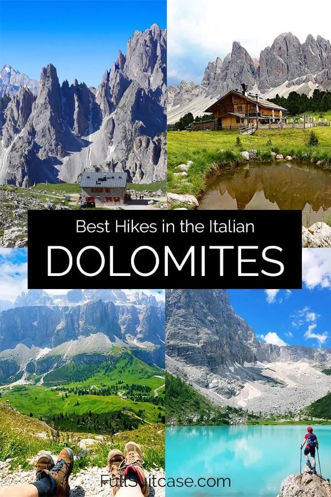Dolomites hiking guide with the very best hikes