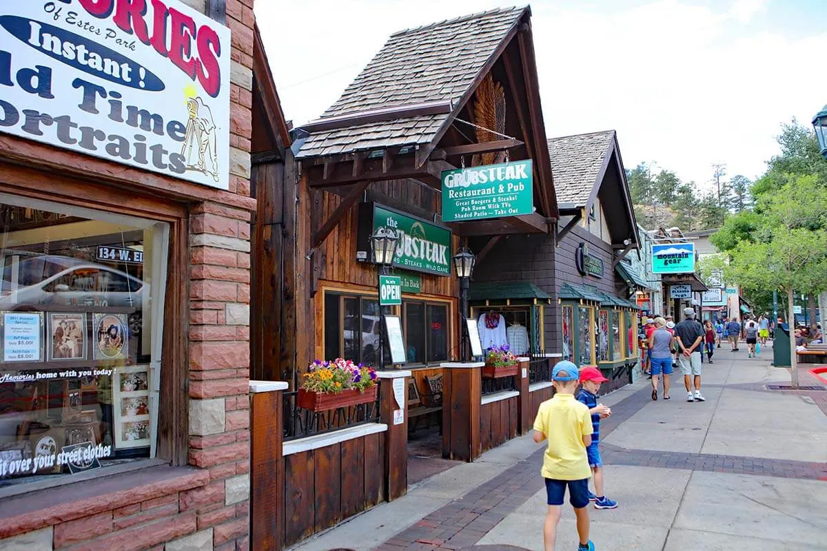 Estes Park town center