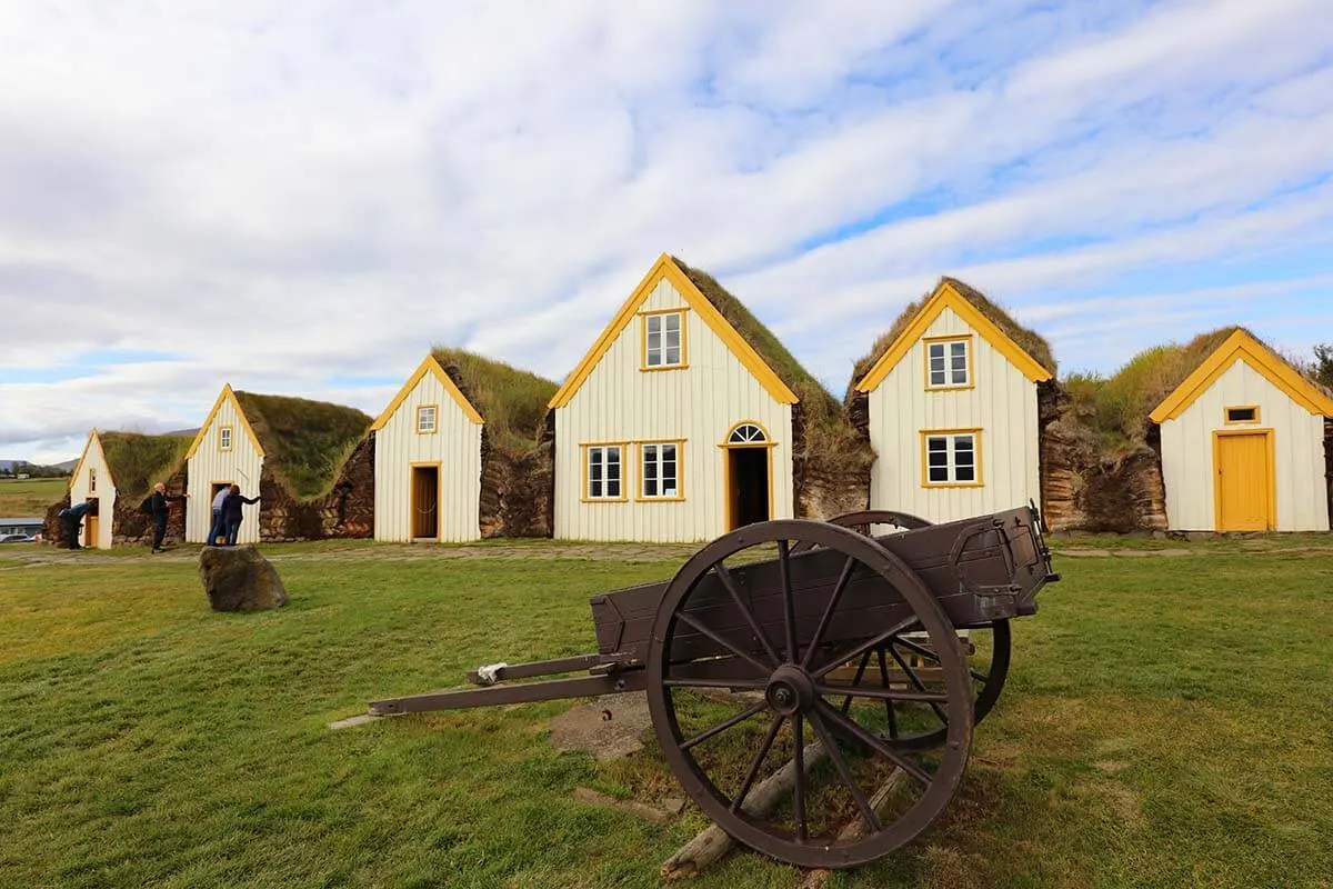 Glaumbaer Farm and Museum in Iceland