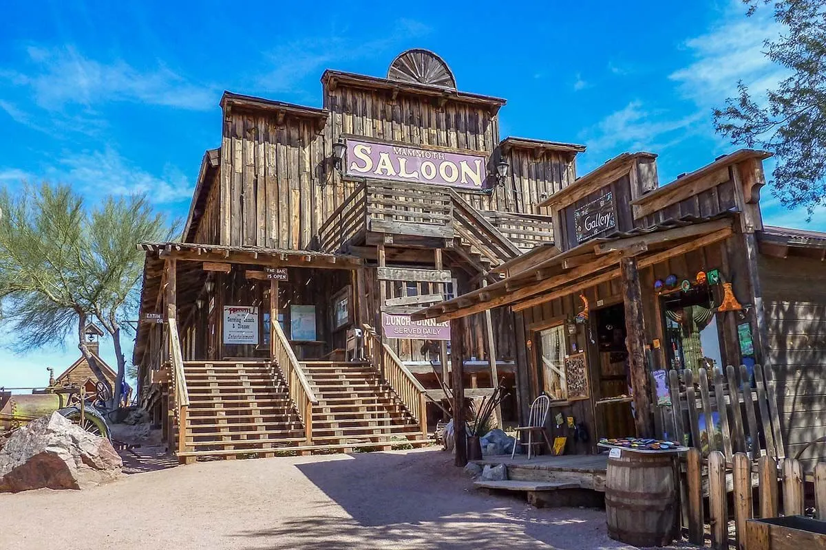 Goldfield Ghost town, Apache Trail, Arizona