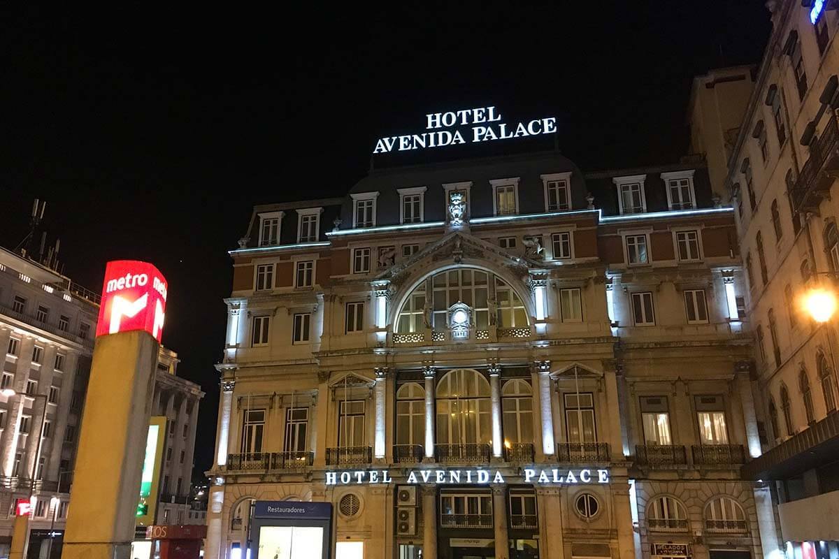 Hotel Avenida Palace in Lisbon