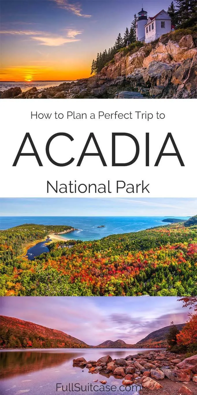 How to plan a trip to Acadia National Park USA