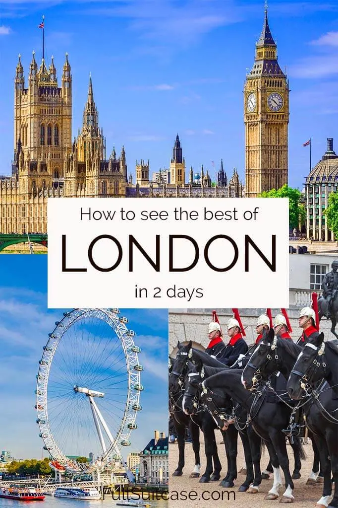 London Eye - Our Itinerary