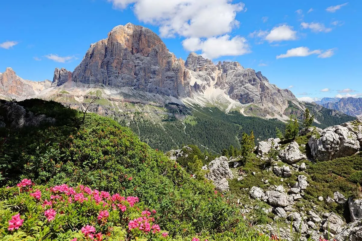 Itinerary for visiting Dolomites in the summer