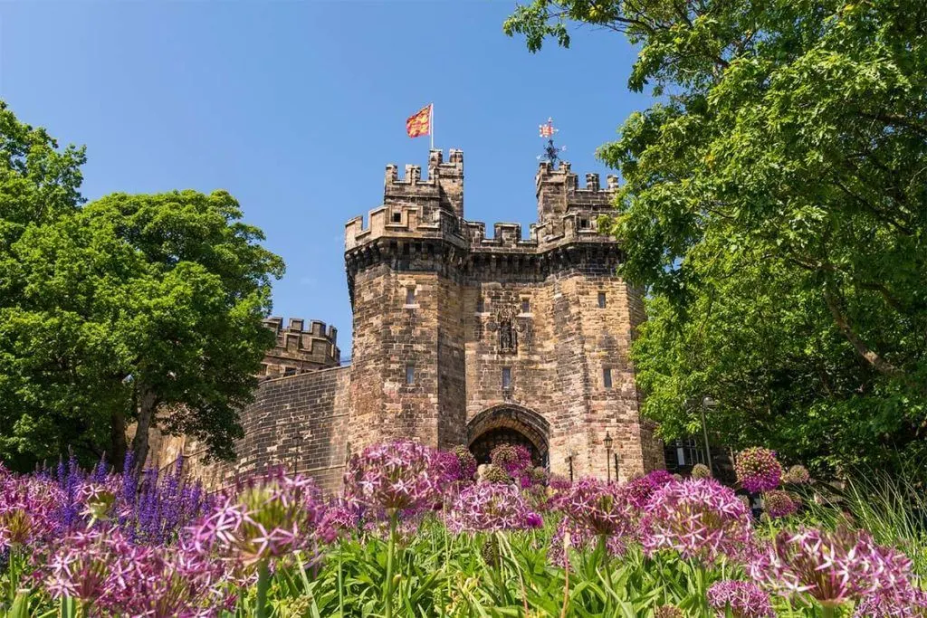 Lancaster Castle in England