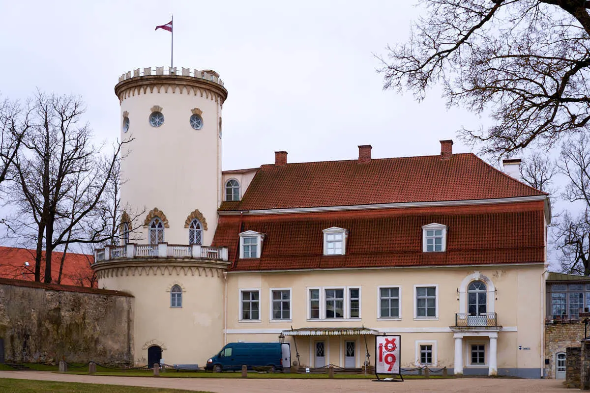 Cesis New Castle in Latvia