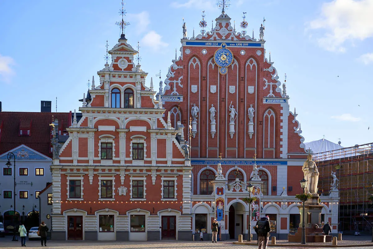 House of the Blackheads in Riga Latvia