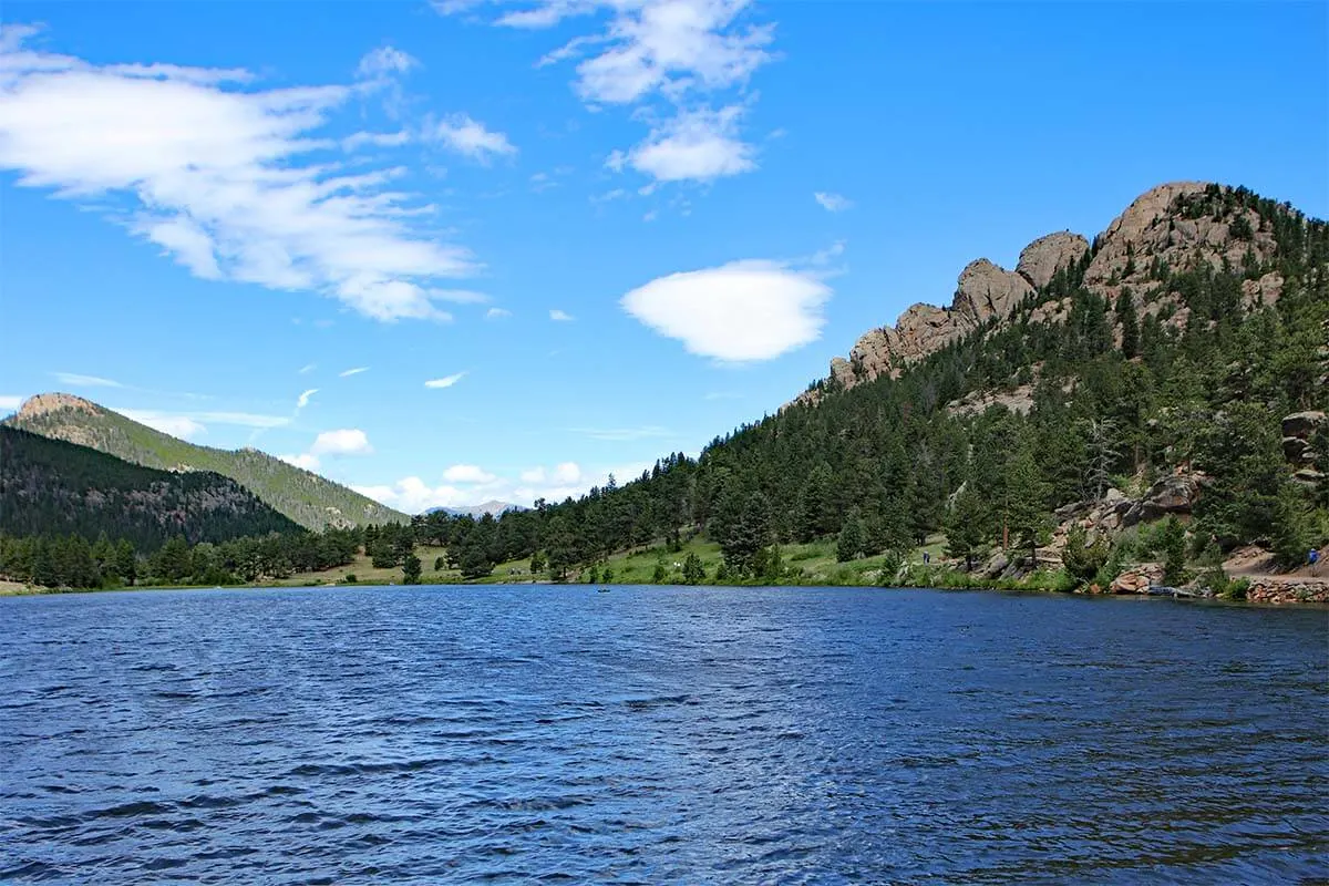 Lily Lake near Estes Park Colorado