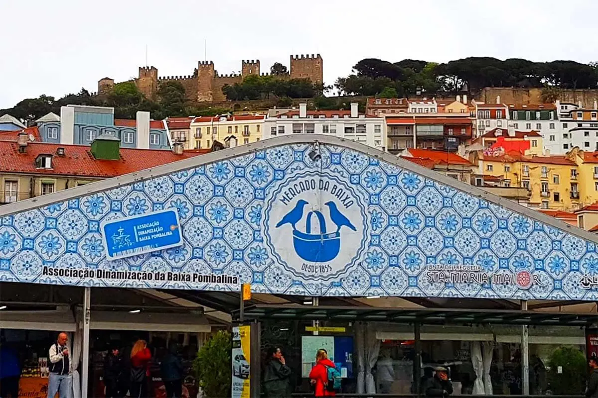 Mercado da Baixa in Lisbon