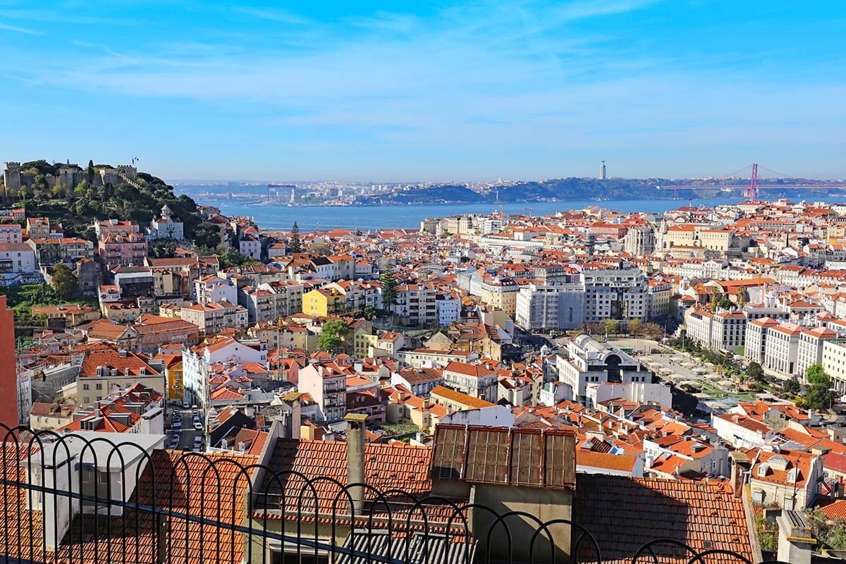 Miradouro da Senhora do Monte in Lisbon