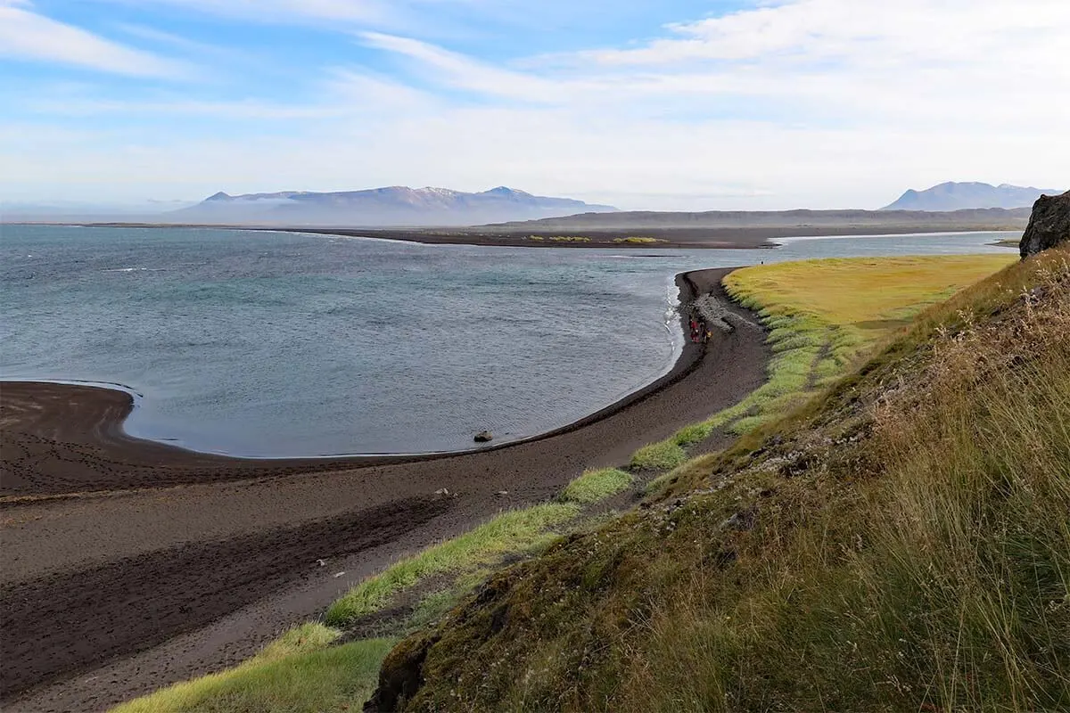 North Iceland coast at Vatnsnes Peninsula near Hvitserkur