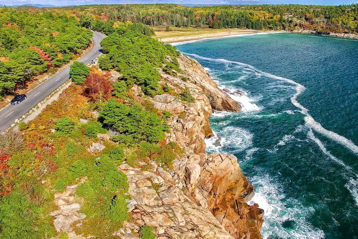 Park Loop Road is a must in any Acadia National Park itinerary