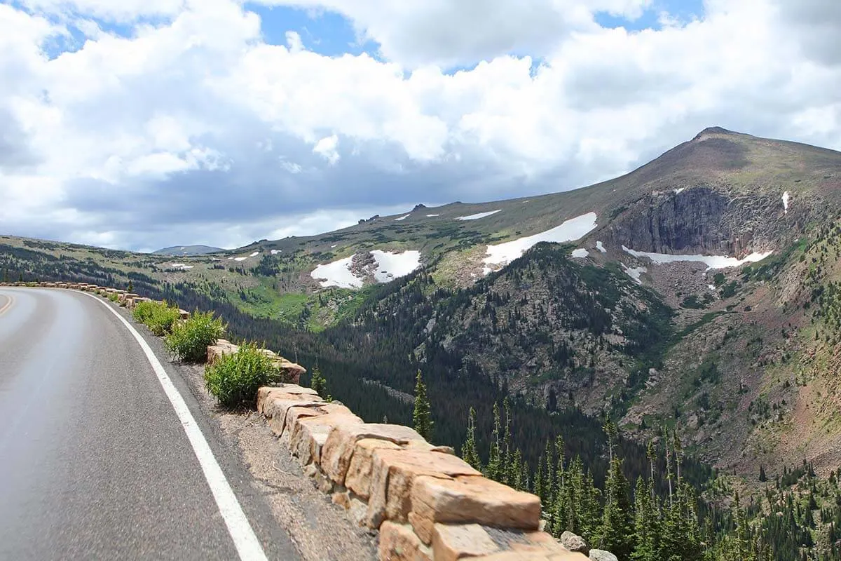 Rocky Mountain National Park Trail Ridge Road