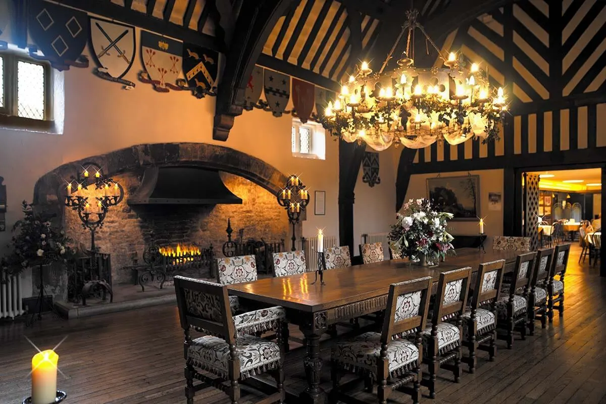 Samlesbury Hall interior