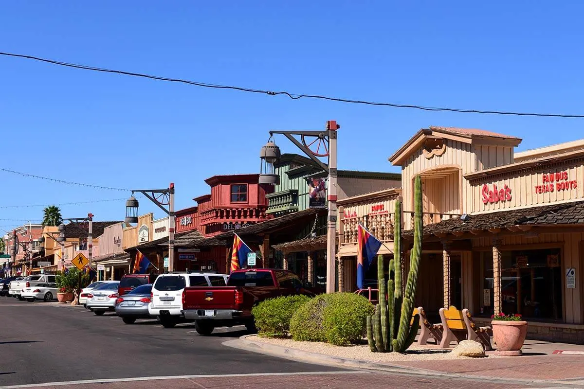 Scottsdale Old Town is not to be missed in any Phoenix itinerary
