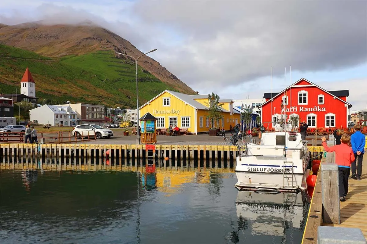Siglufjörður town in Iceland
