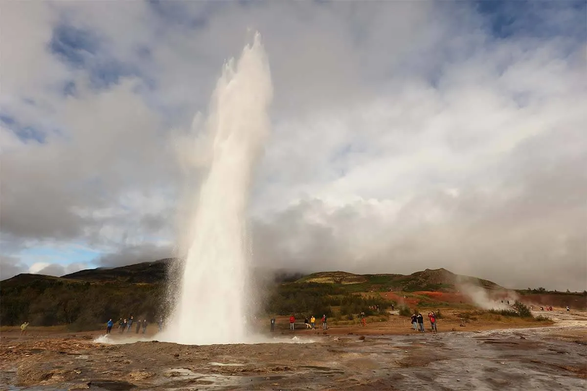 Strokkur Geyser in Iceland