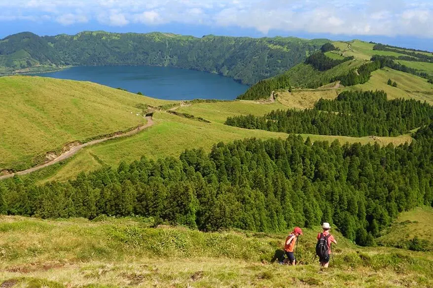 Best things to do in Sao Miguel - hiking at Sete Cidades