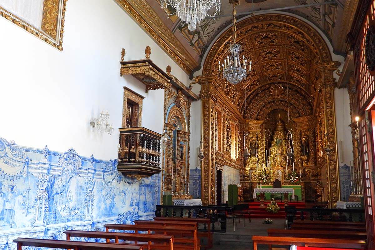 Holy Christ of Miracles chapel in Ponta Delgada (Santuario do Senhor Santo Cristo dos Milagres)