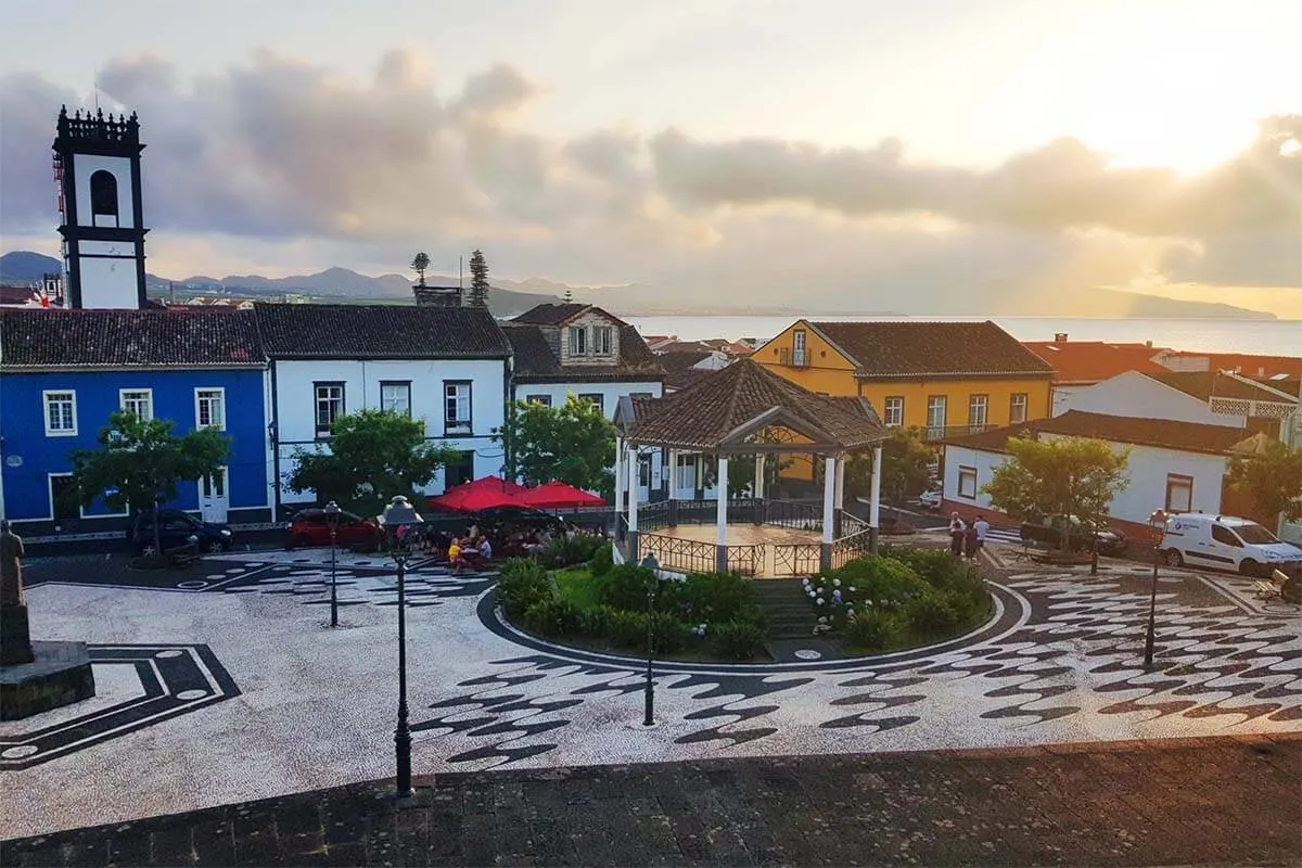 Ribeira Grande in Sao Miguel, the Azores