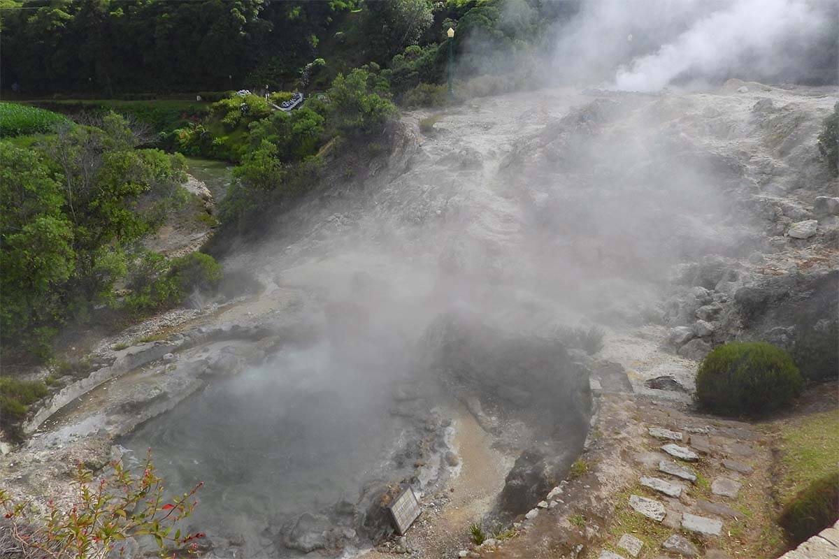 Caldeiras Vulcanicas in Furnas