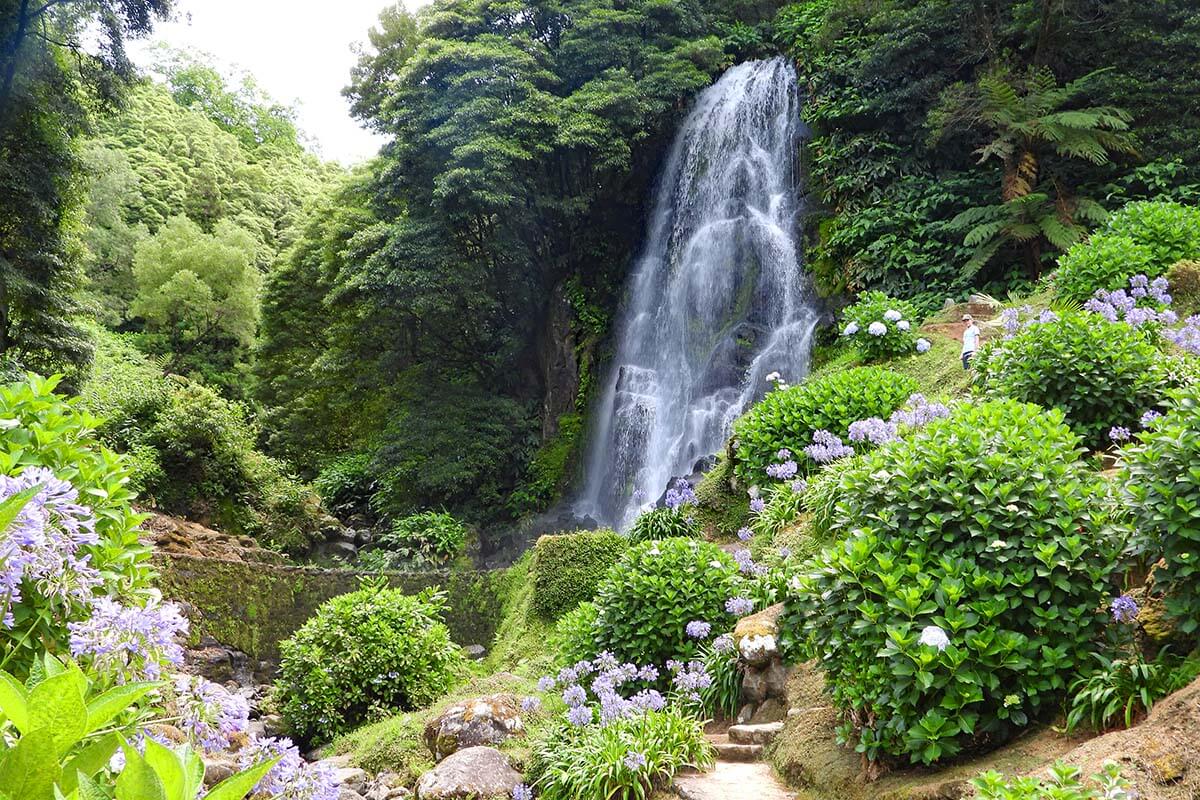 Parque dos Caldeiroes on the north coast of Sao Miguel island