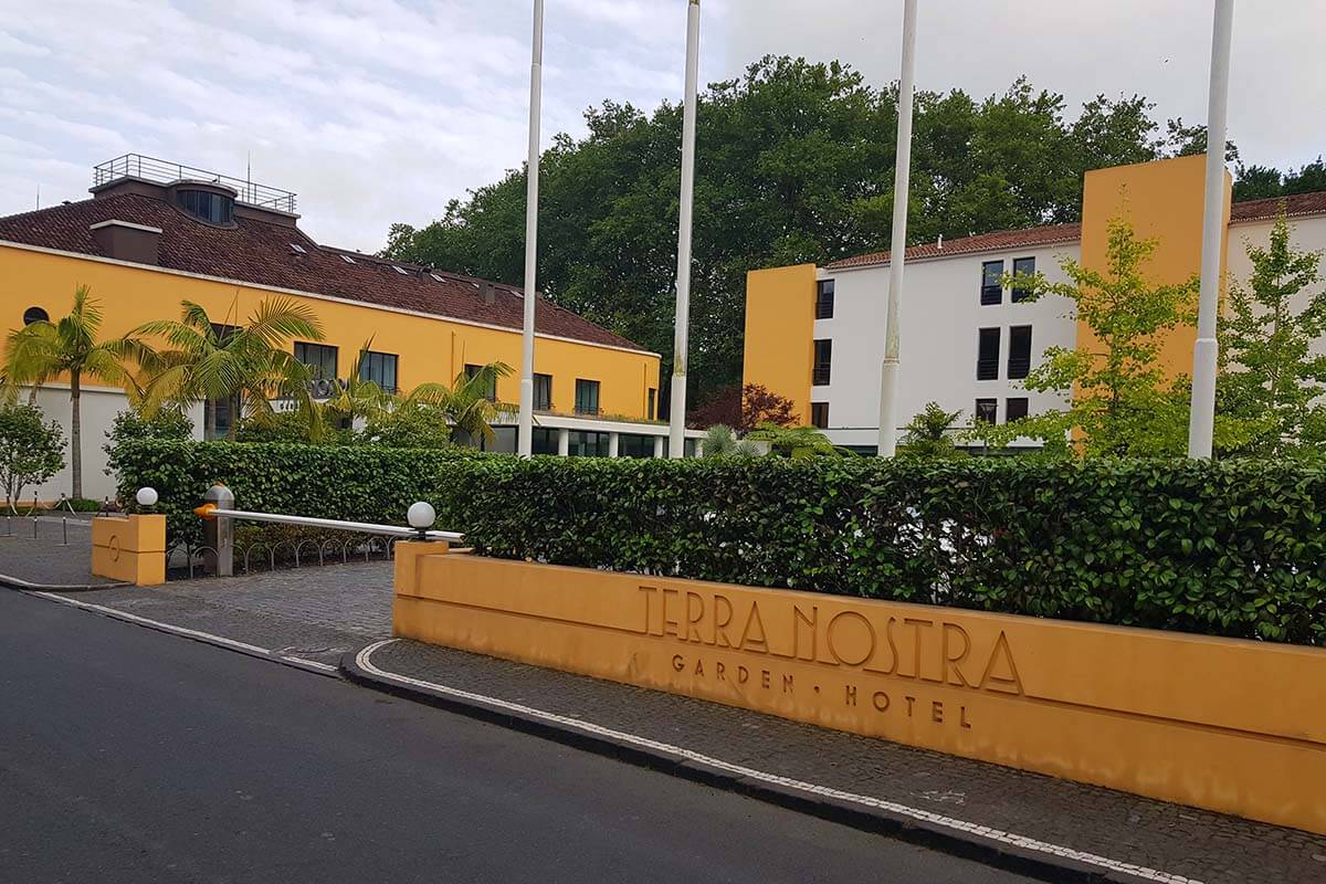 Terra Nostra Garden Hotel in Furnas Azores