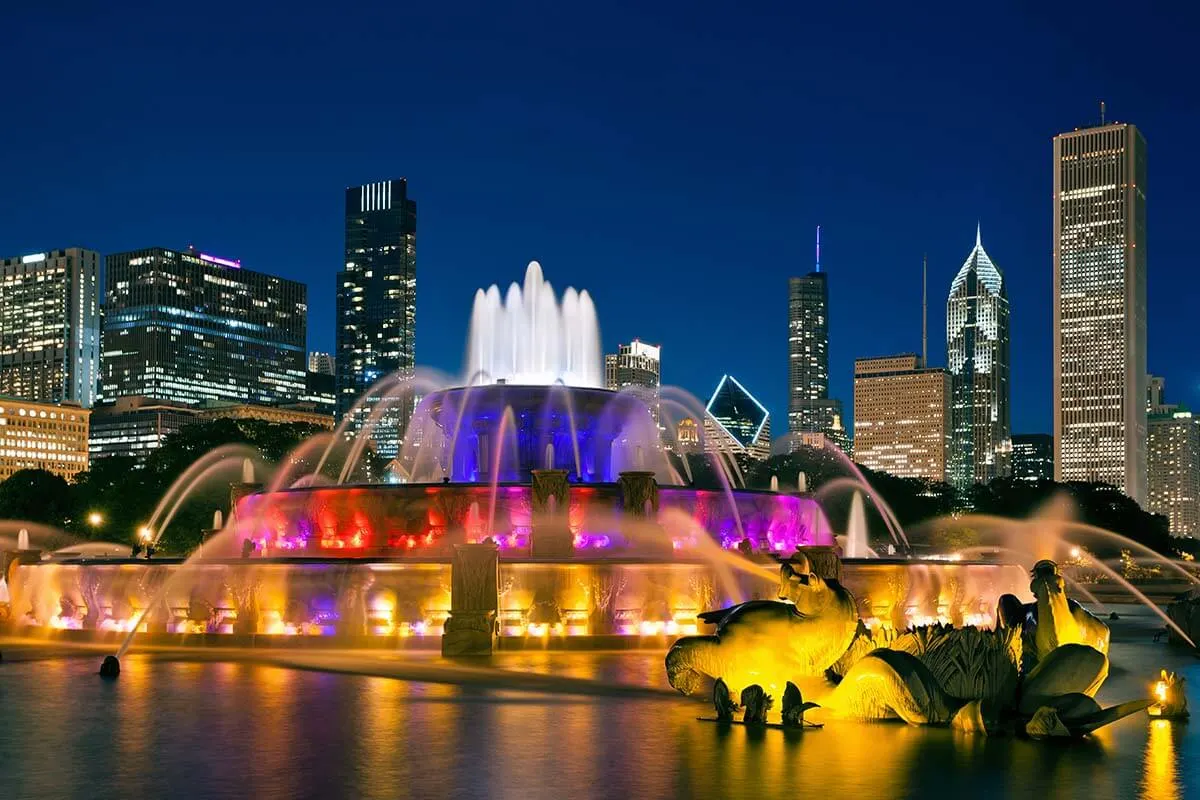 Buckingham Fountain in Chicago