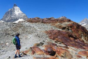 Matterhorn Glacier Trail in Zermatt Switzerland