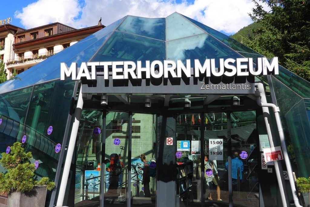 Matterhorn Museum in Zermatt Switzerland