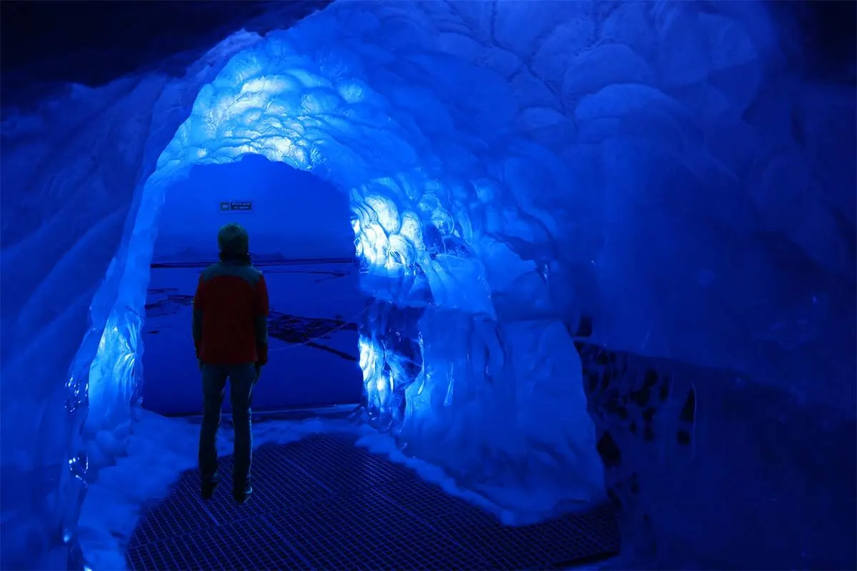 Perlan ice tunnel is one of the coolest things to do in Reykjavik