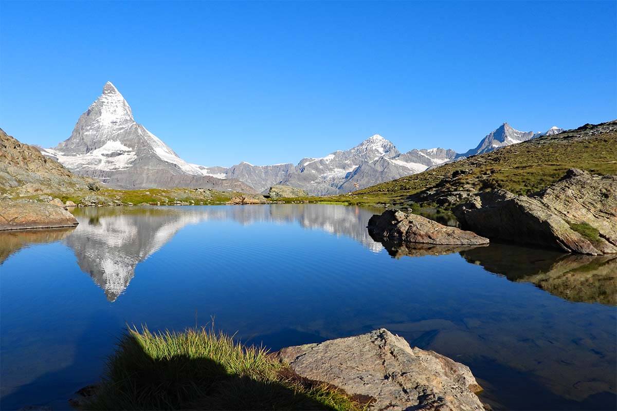 Riffelsee Matterhorn reflections, Zermatt Switzerland