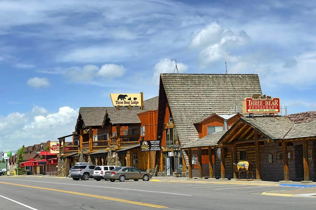 Three Bear Lodge and Restaurant in West Yellowstone - the best town to stay near Yellowstone National Park