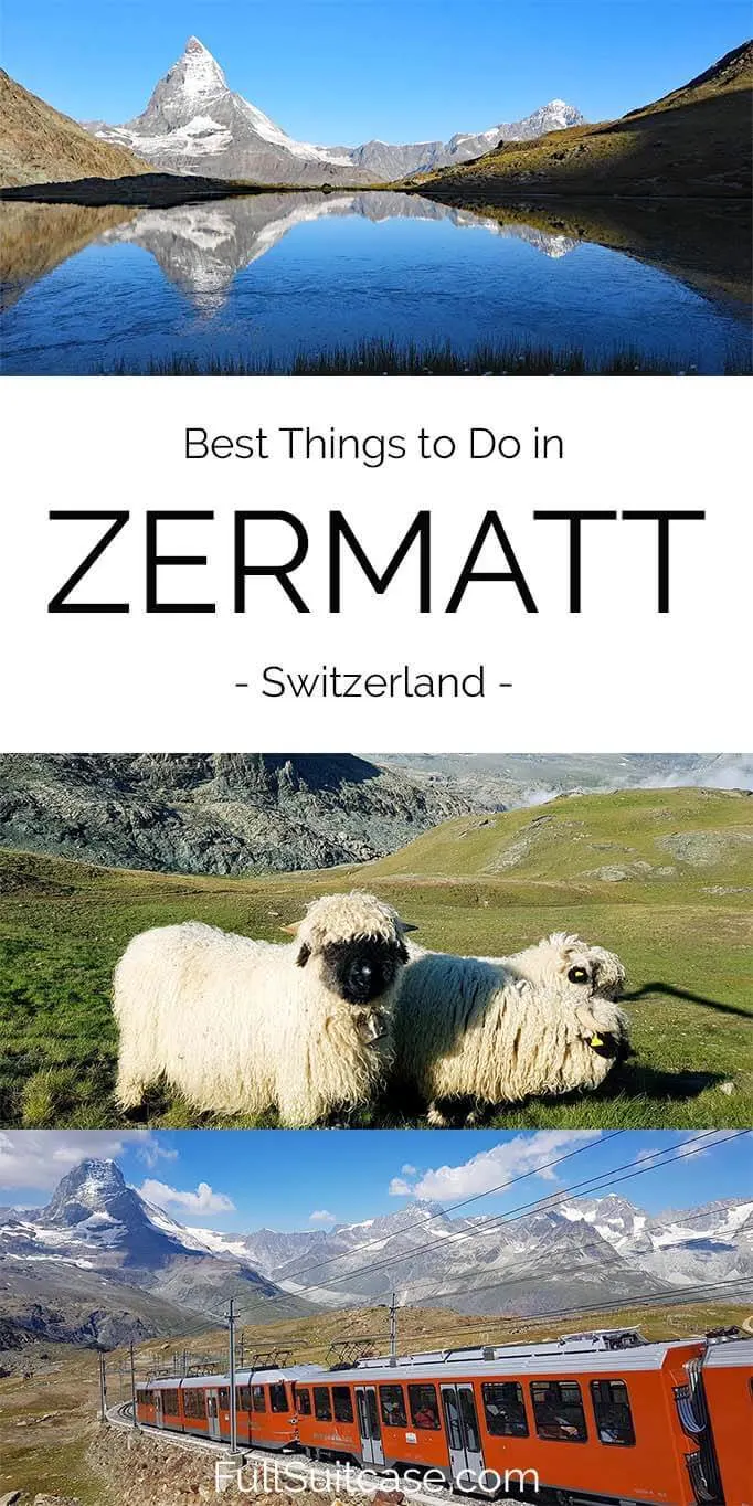 What to see and do in Zermatt Switzerland - complete guide with the best sights, hikes, and activities