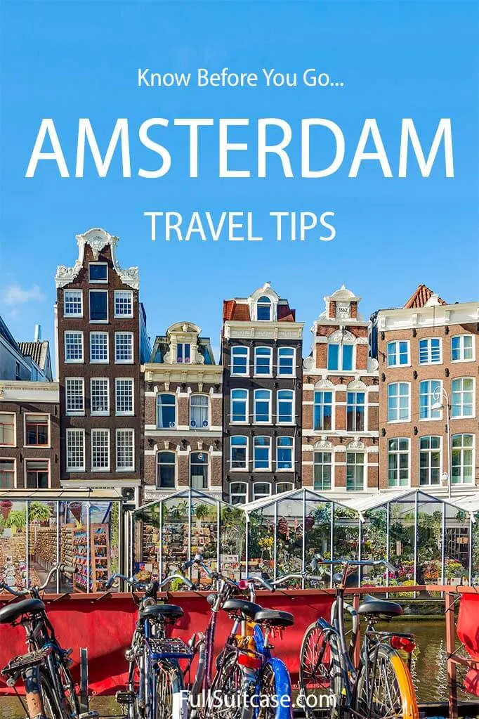 Amsterdam travel tips and info for first time visitors