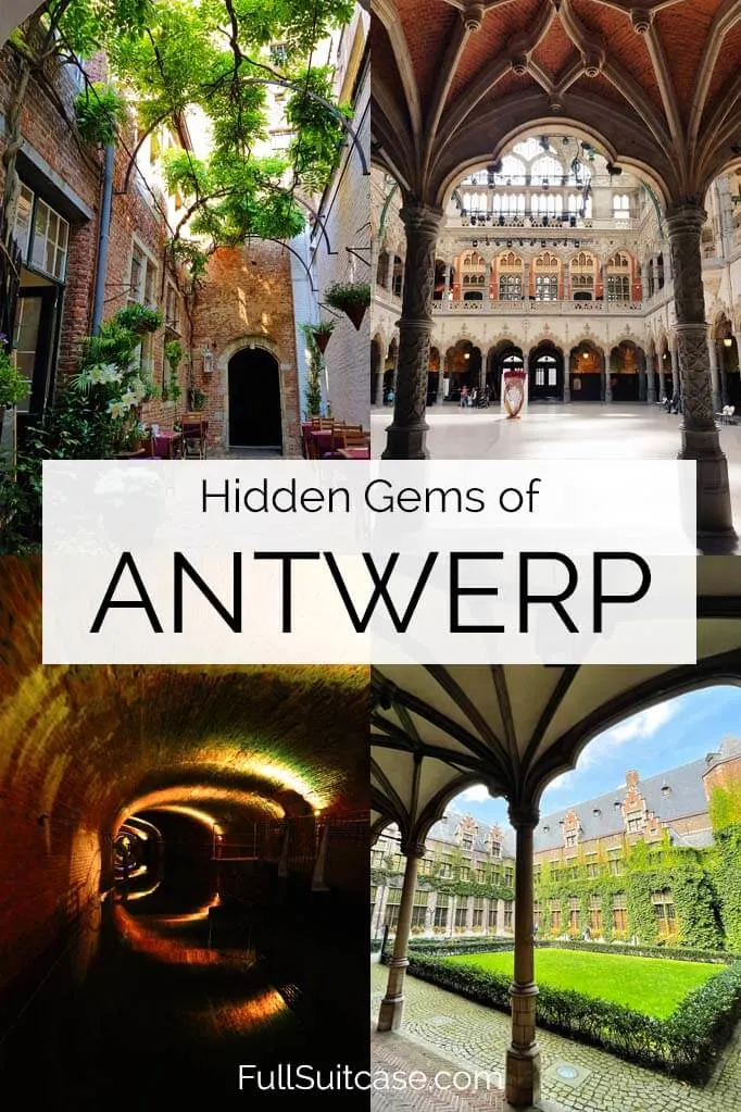 Antwerp hidden gems - lesser known places to see in Antwerp Belgium