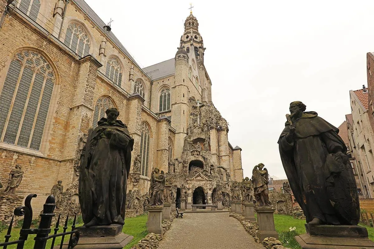 Calvary Garden at St. Paul's Church in Antwerp