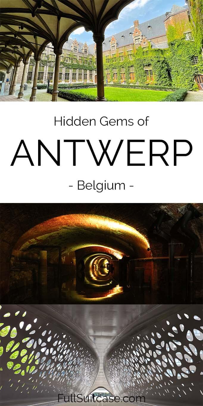 Cool and secret places to see in Antwerp Belgium