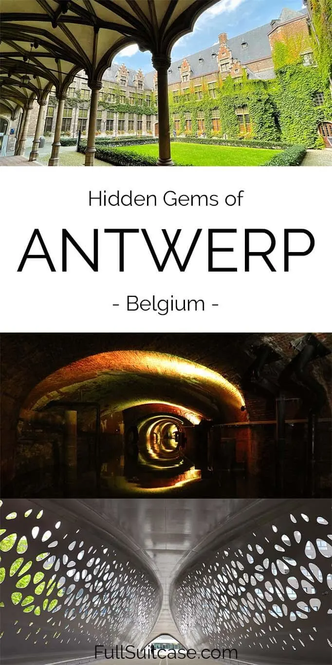 Cool and secret places to see in Antwerp Belgium