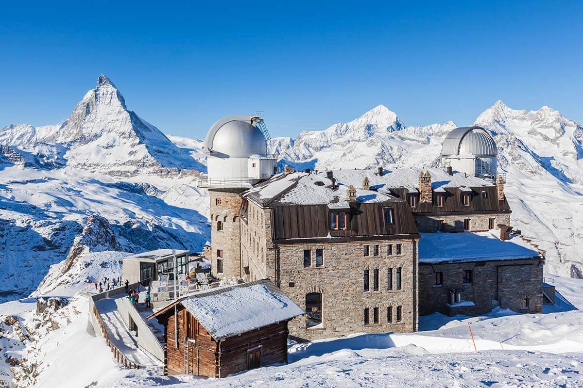 Gornergrat in winter