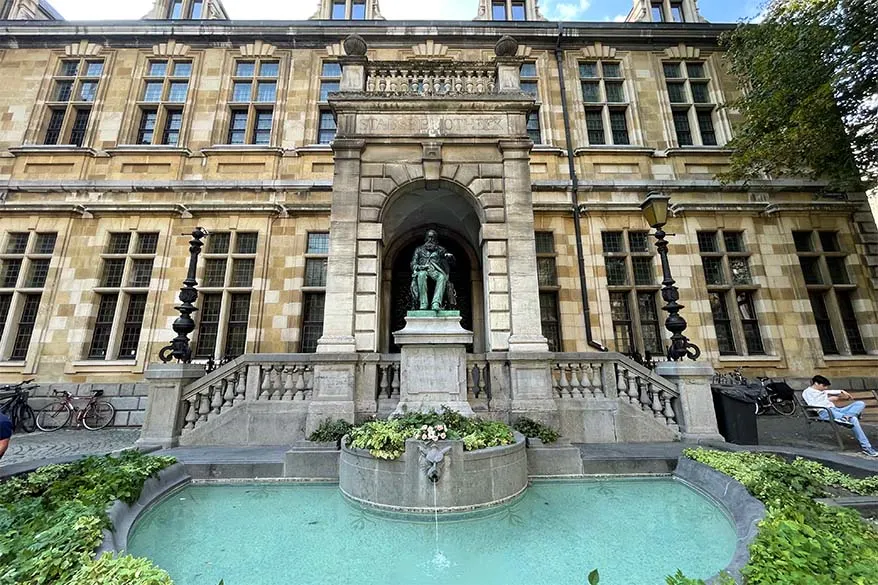 Hendrik Conscience Library in Antwerp Belgium