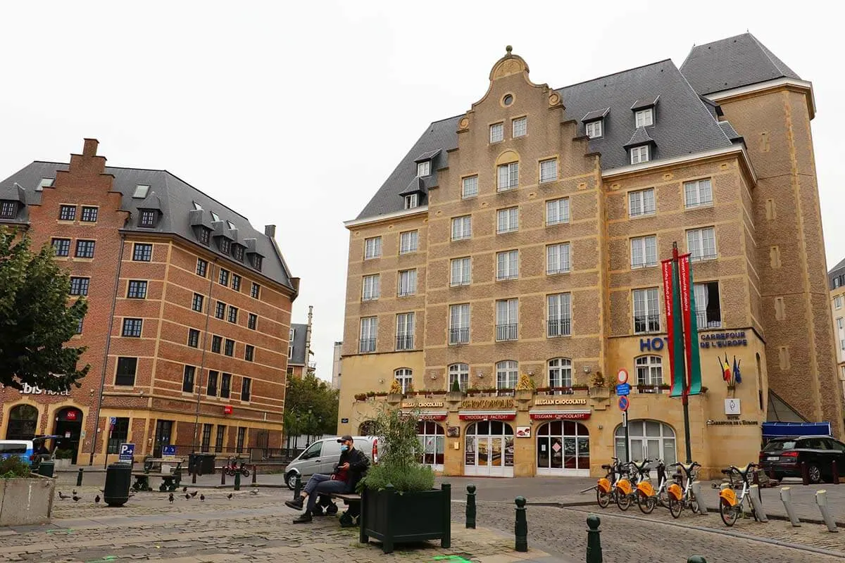 Ibis Grand-Place and NH Brussels Carrefour de L’Europe hotels in the center of Brussels