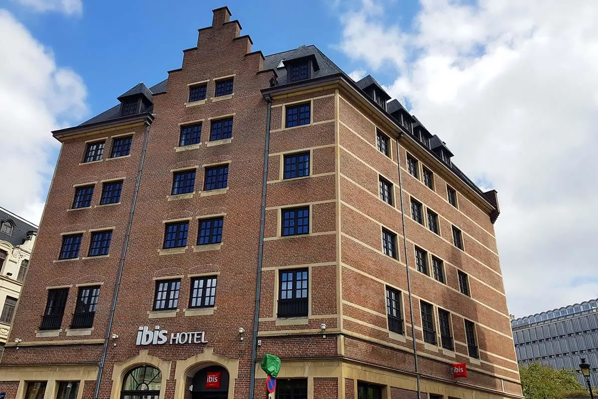 Ibis hotel at Grand Place in Brussels