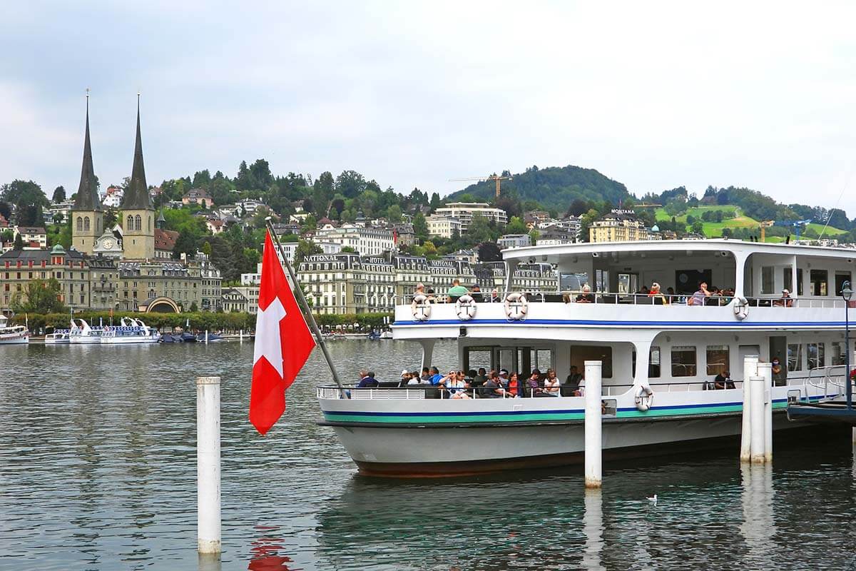 Lucerne boat to Alpnachstad