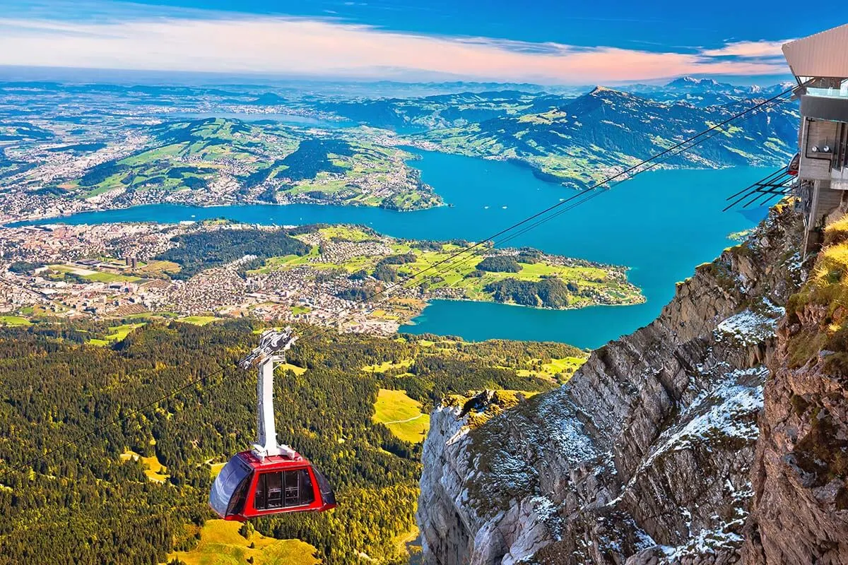 Lucerne to Mt Pilatus - complete guide on how to visit Mount Pilatus in Switzerland