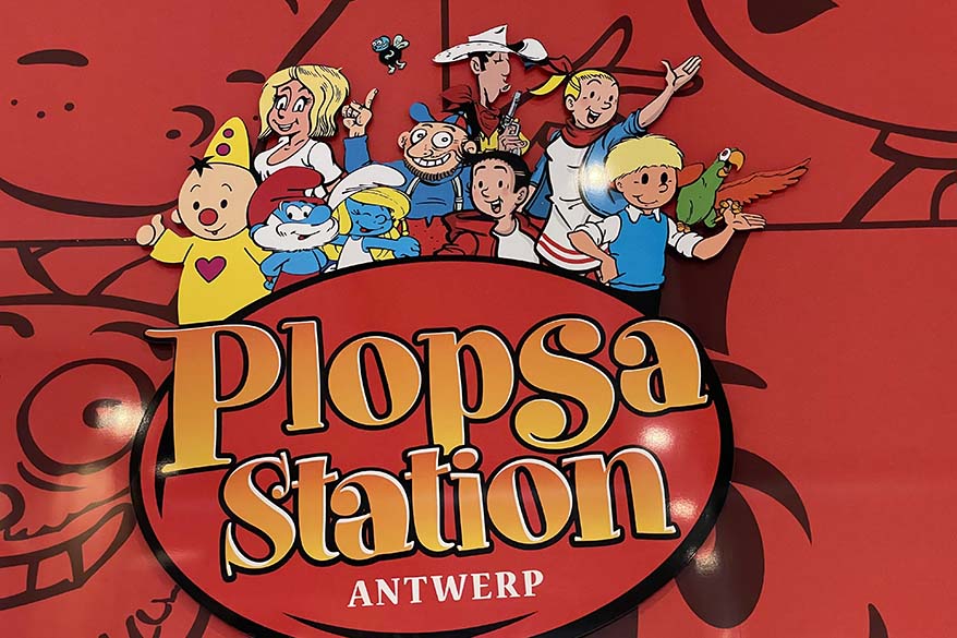 Plopsa Station Antwerp - an indoor theme park for young children